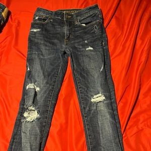 mens american eagle skinny jeans size 29x30